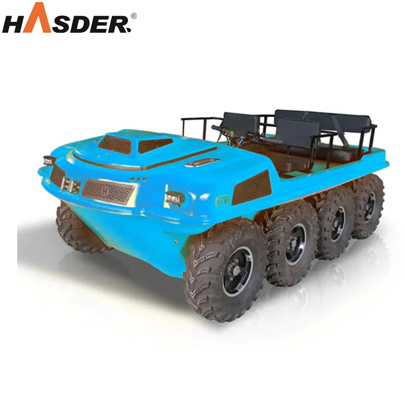 Euro 4 Emission Standard Amphibious Cargo Truck All Terrain Vehicle