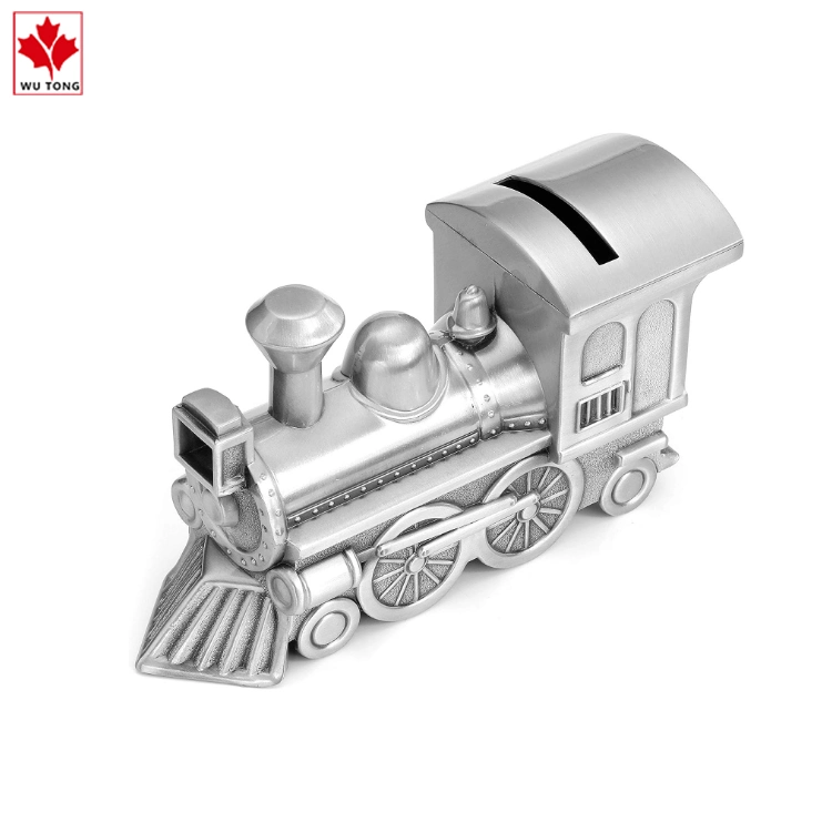 Funny Crafts Resin Train Piggy Bank Souvenir Gifts