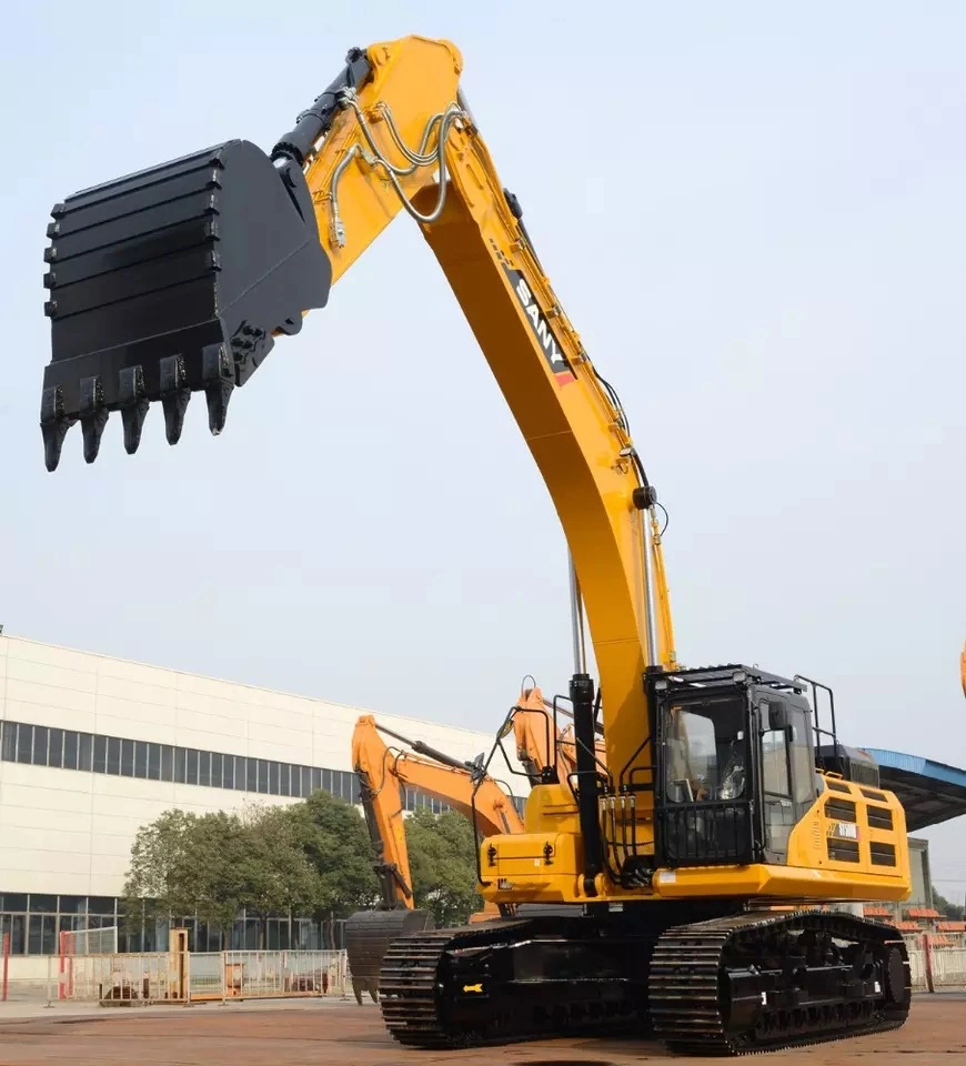 Sany Excavadora de alto rendimiento de la construcción de la minería de excavadora hidráulica sobre orugas de carretera