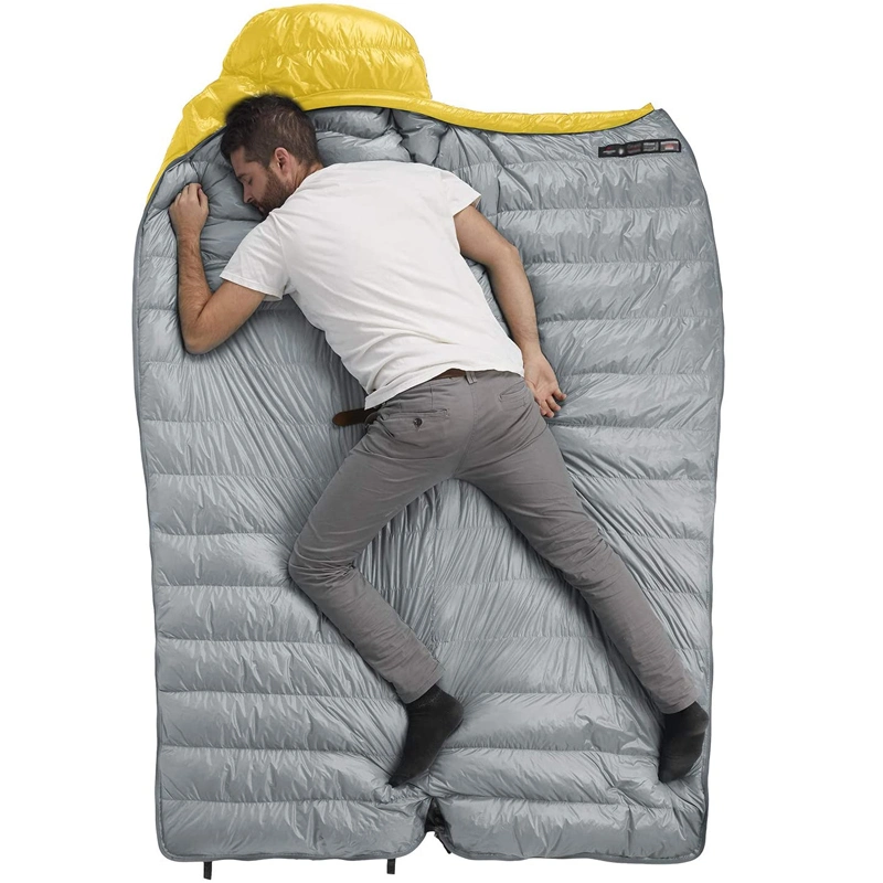 Sac de couchage d'urgence extérieur Amazon Camping de haute qualité pour le froid Météo 0 degré