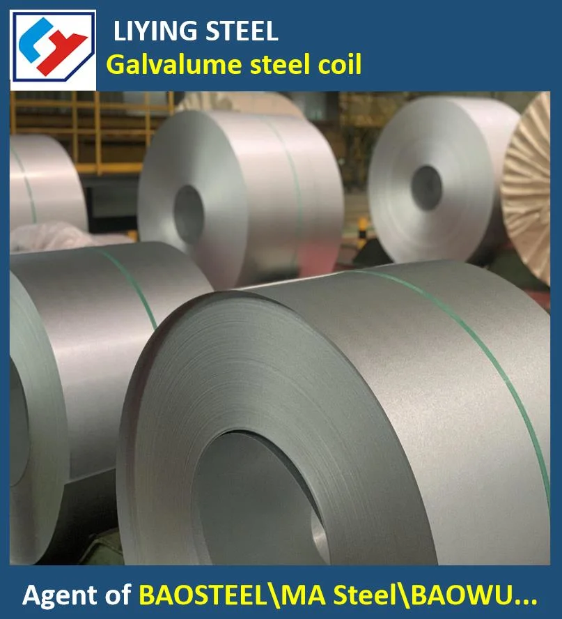 Cruce caliente Gl acero corrugado Galvalume cubierta la hoja de Aluzinc de aluminio del Panel de Zinc hierro recubiertas de material de construcción de invernaderos