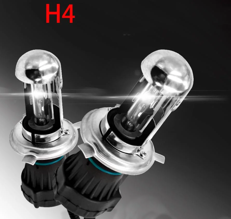 Auto Headlight Bi-Xenon Dual Beam 9003 Hb2 H4 55W HID Xenon AC with Slim Ballast 12V HID Kit