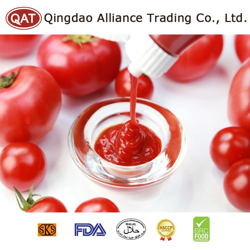 China Venda por grosso 220kg tambores puré de tomate Cole com Certificado Halal