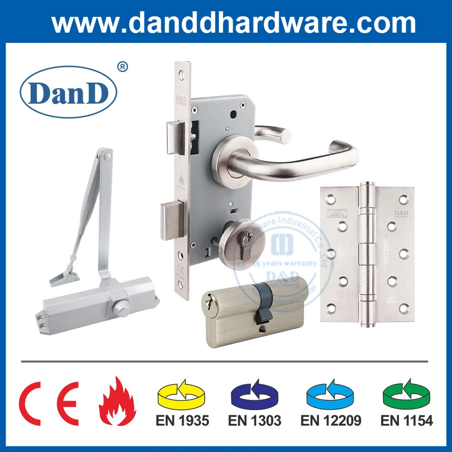 Building Furniture Hardware CE En1634 Fire Door Accessories Fittings