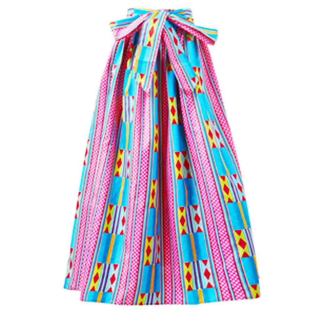 African Print Women Bottom Plus Size Casual Sexy Long Skirt