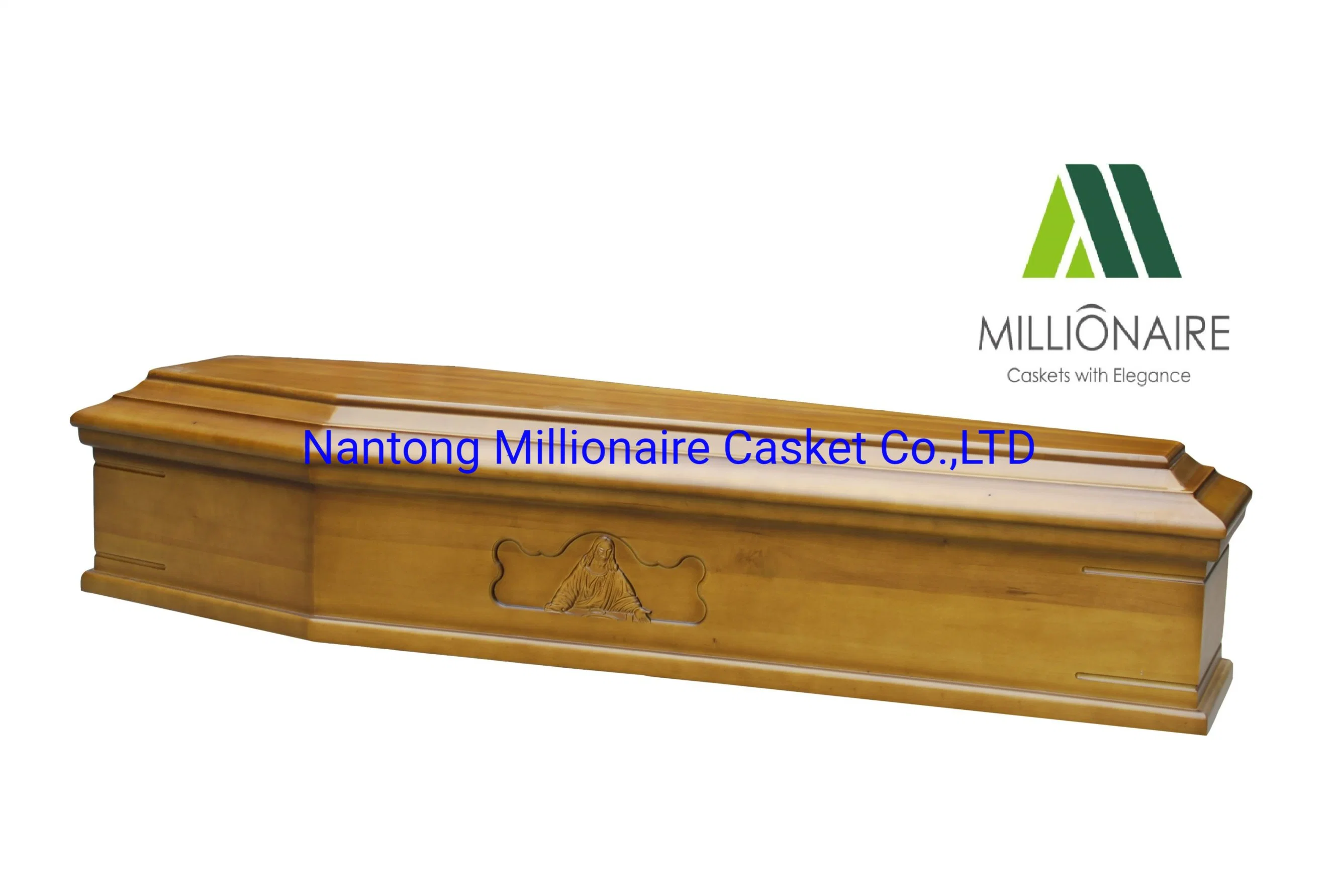 Paulownia Wood Coffins de Millionaire Casket Company para Europa y. Mercado del Caribe