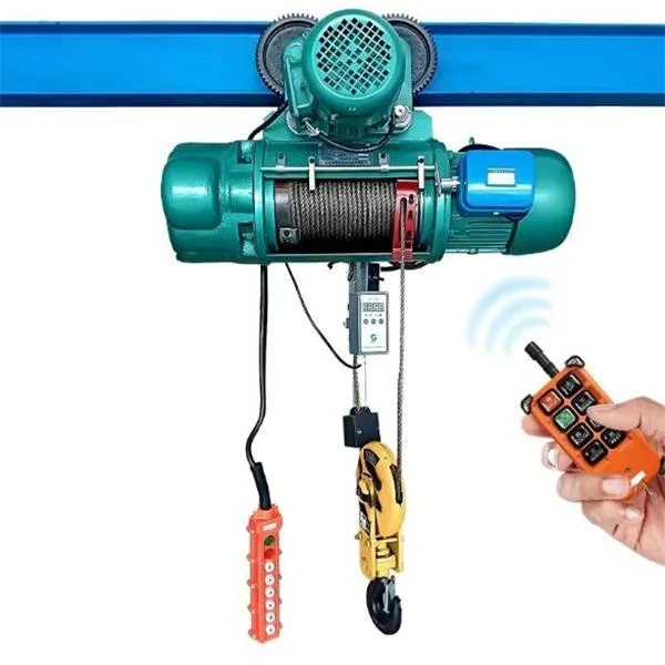 1- 50ton Trolley Crane Electric Hoist / Wire Rope Electric Hoist Lifting Motor