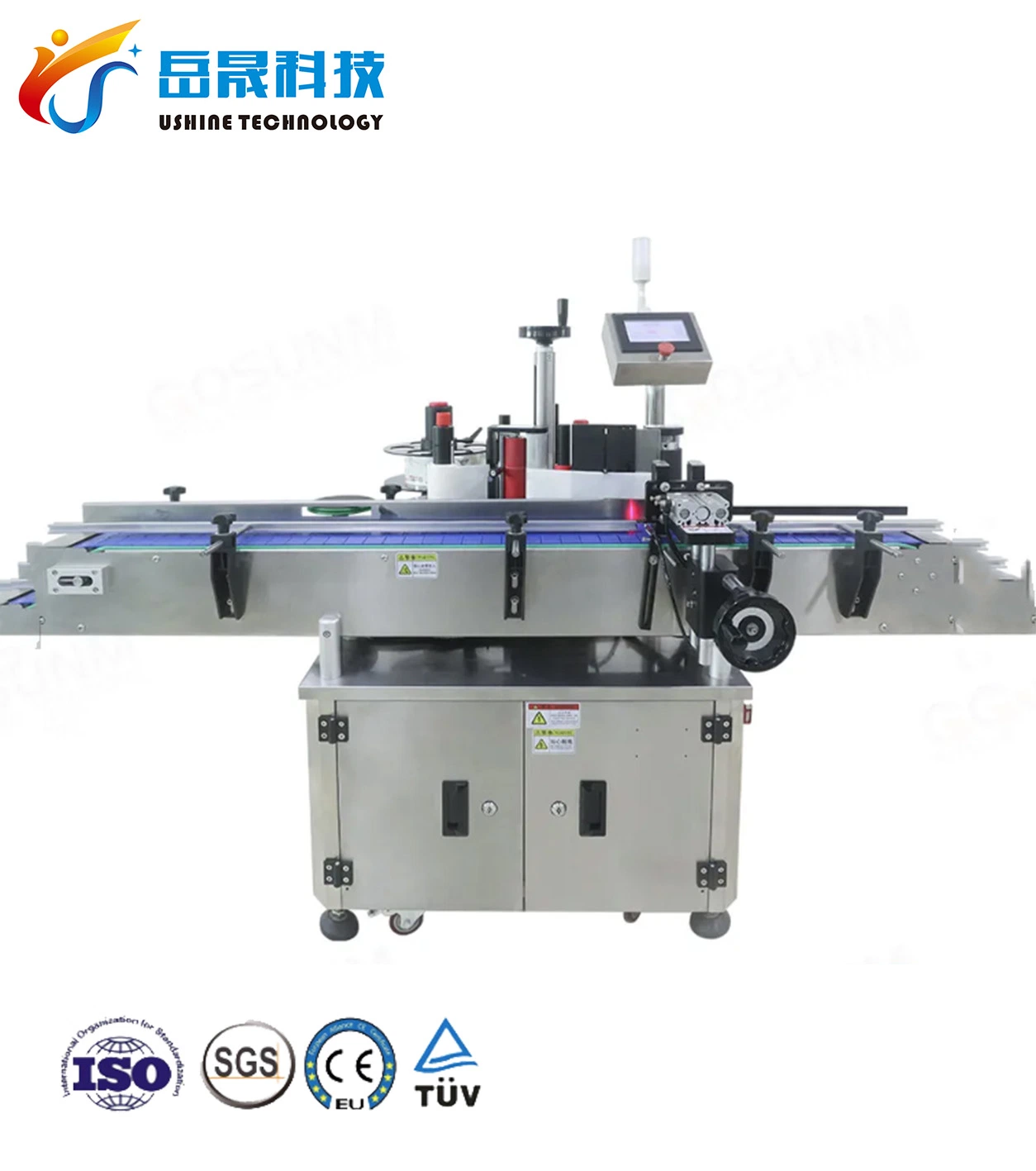 Automatic Wrap Around Shrink Label Sleeve Labeling Machine for Coke Bottle