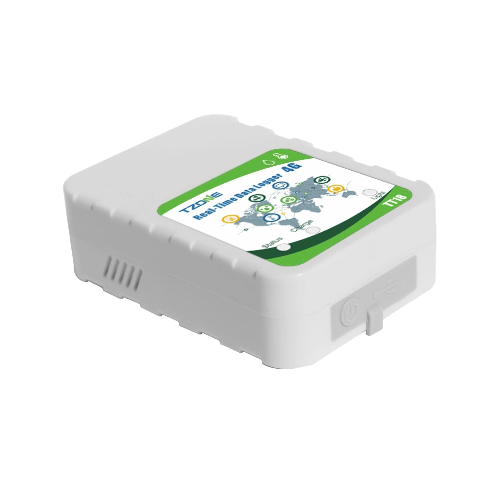 4G GSM GPRS Zigbee Sensor de temperatura para el transporte de productos farmacéuticos