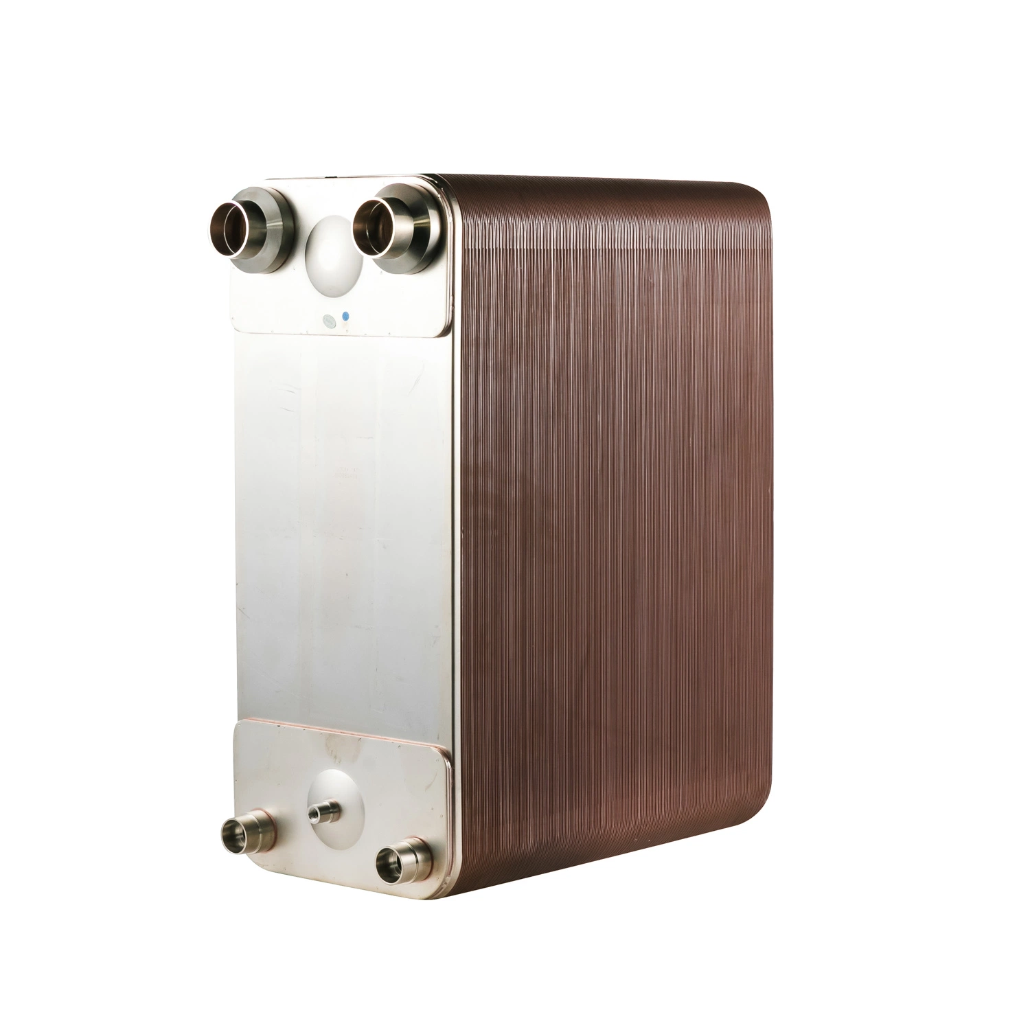 Acero inoxidable cobre refrigerado por aire de reemplazo del intercambiador de calor de placas soldadas