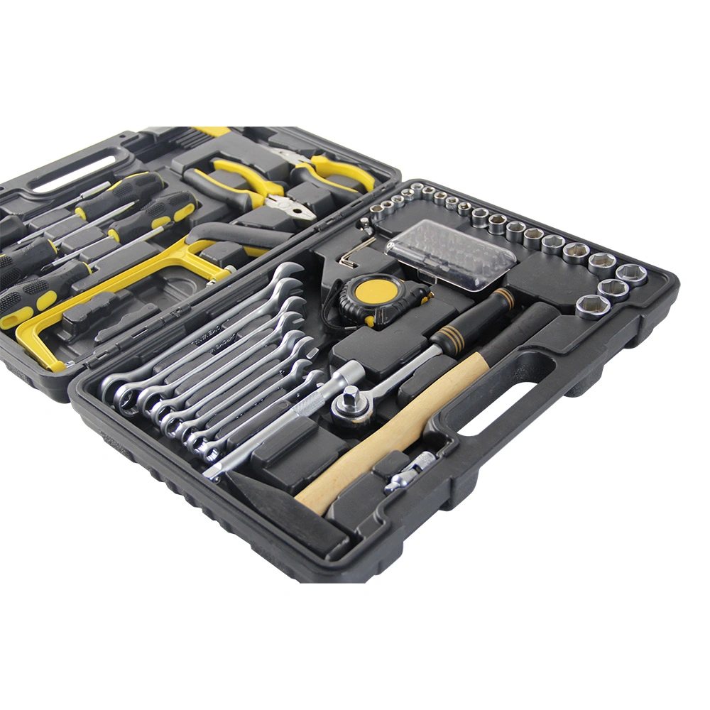 84 PC Tool Kit avec 3.6V Tournevis sans fil pour les hommes Les femmes et des ménages d'accueil, de réparation complet Home Tool Kit de bricolage, les étudiants de collège, avec la boîte à outils solides