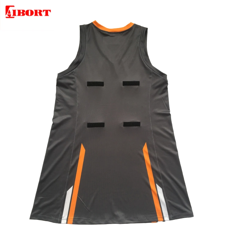 Aibort No MOQ OEM Custom Made Sublimation Netball A Line Kleid (L-NT-02)