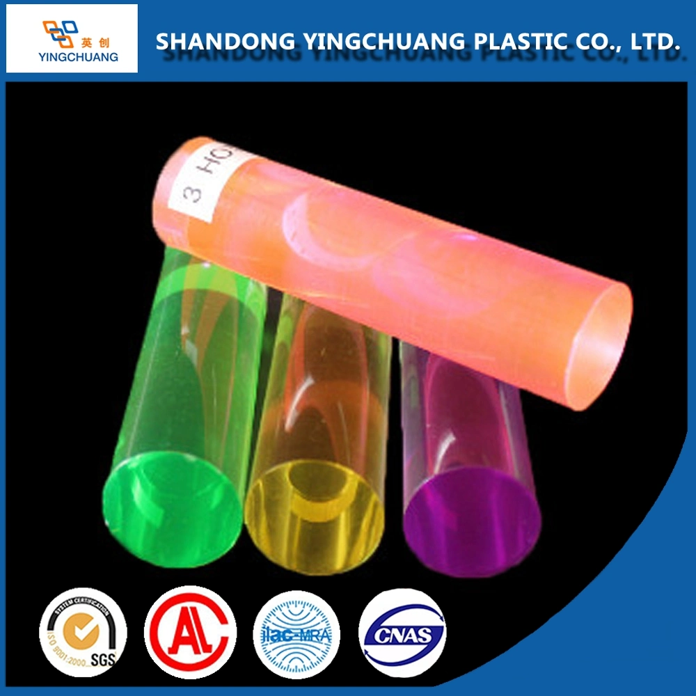 Factory Direct Supply Transparent Plastic Bar Acrylic Rods with High Hardness