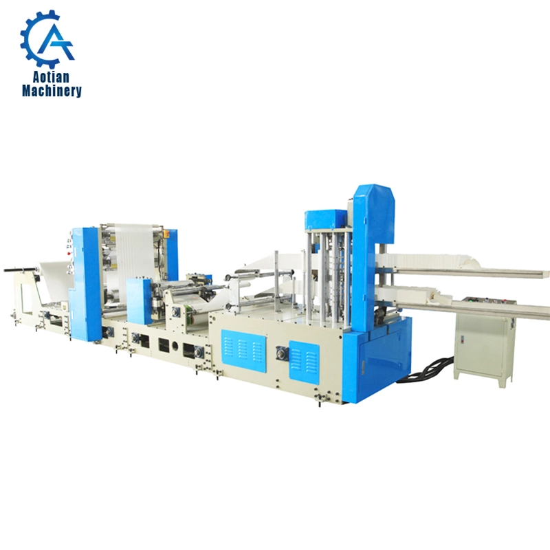 Máquina de papel Napkin sanitária de 1760 mm Máquina de fabrico Napkin para produtos de papel Linha de processamento