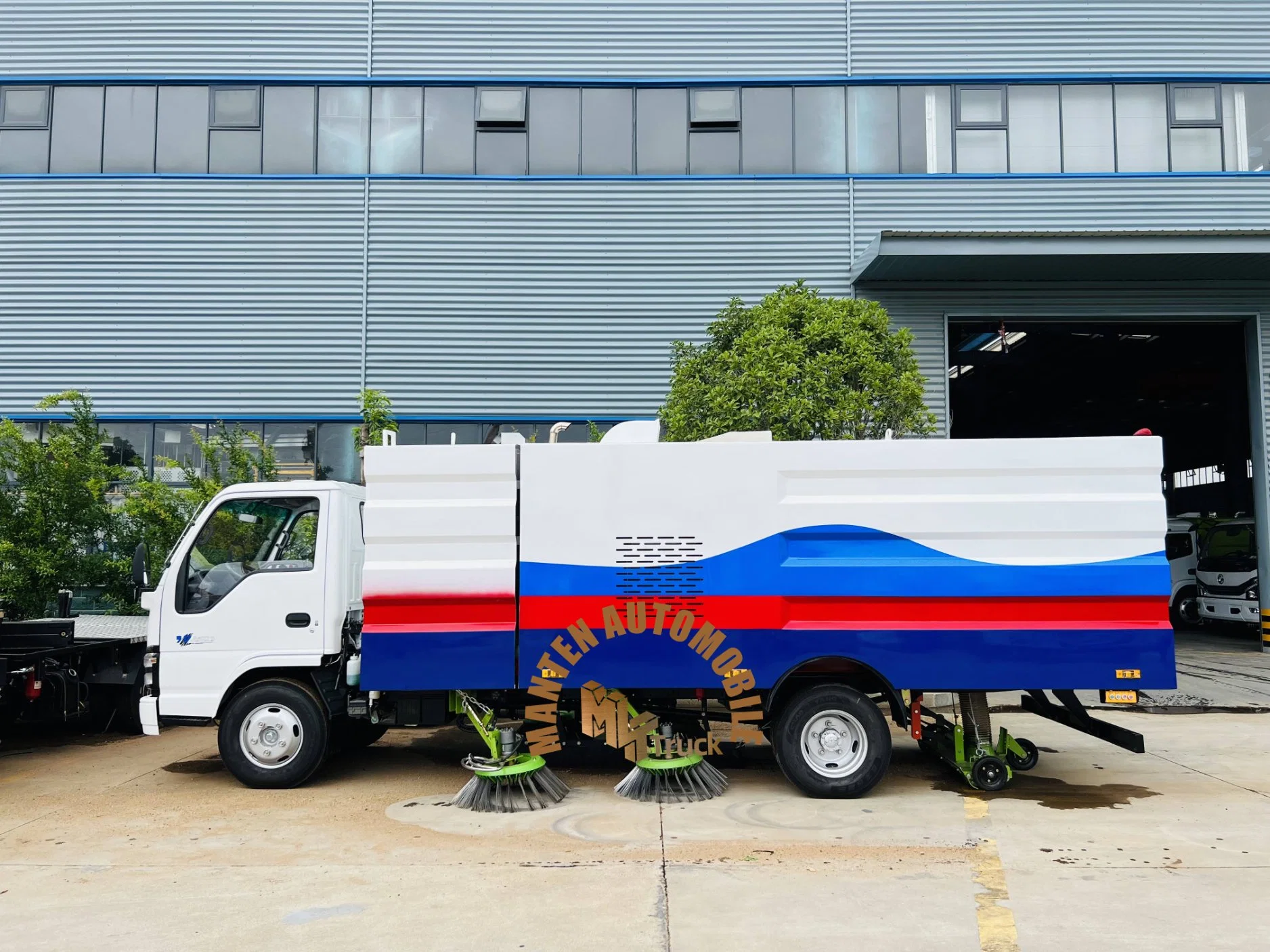 Diesel New Sweeping Street Cleaning Vacuum Road Sweeper Truck with Cheap Price Mt5047