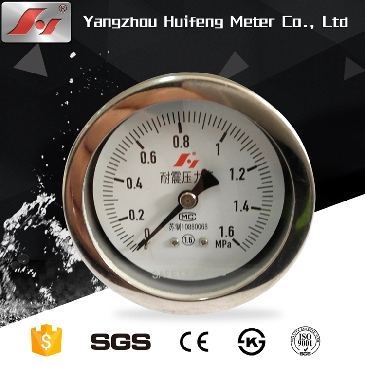 Hydraulic Test Oil Liquid Filled Pressure Gauge