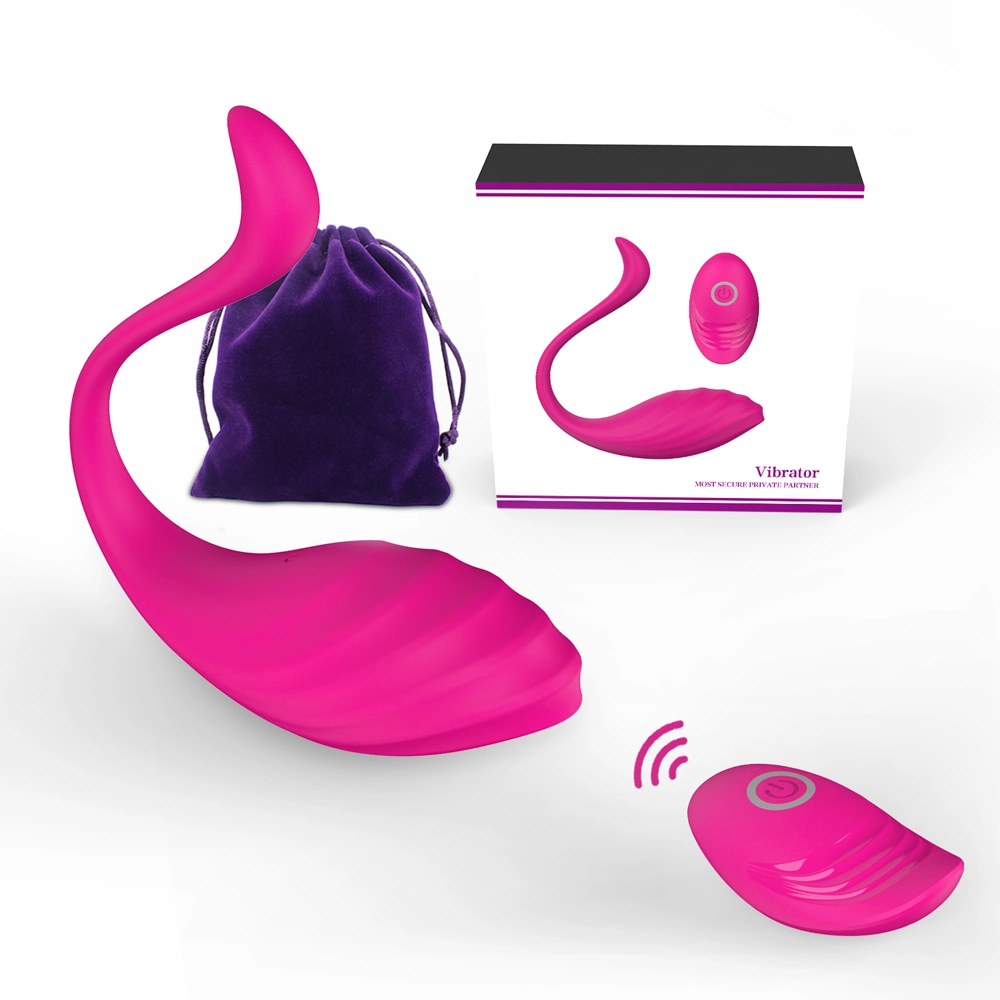 Newest Design Swan-Shaped Wireless Control Soft Silicone USB Rechargeable Vagina G-Spot Vibrating Egg Female Sex Toy