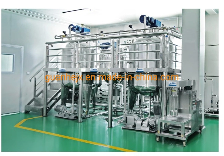 Dishwashing Liquid Shampoo Detergent Hairdressing Stirring Emulsifying Vacuum Homogenizing Machine