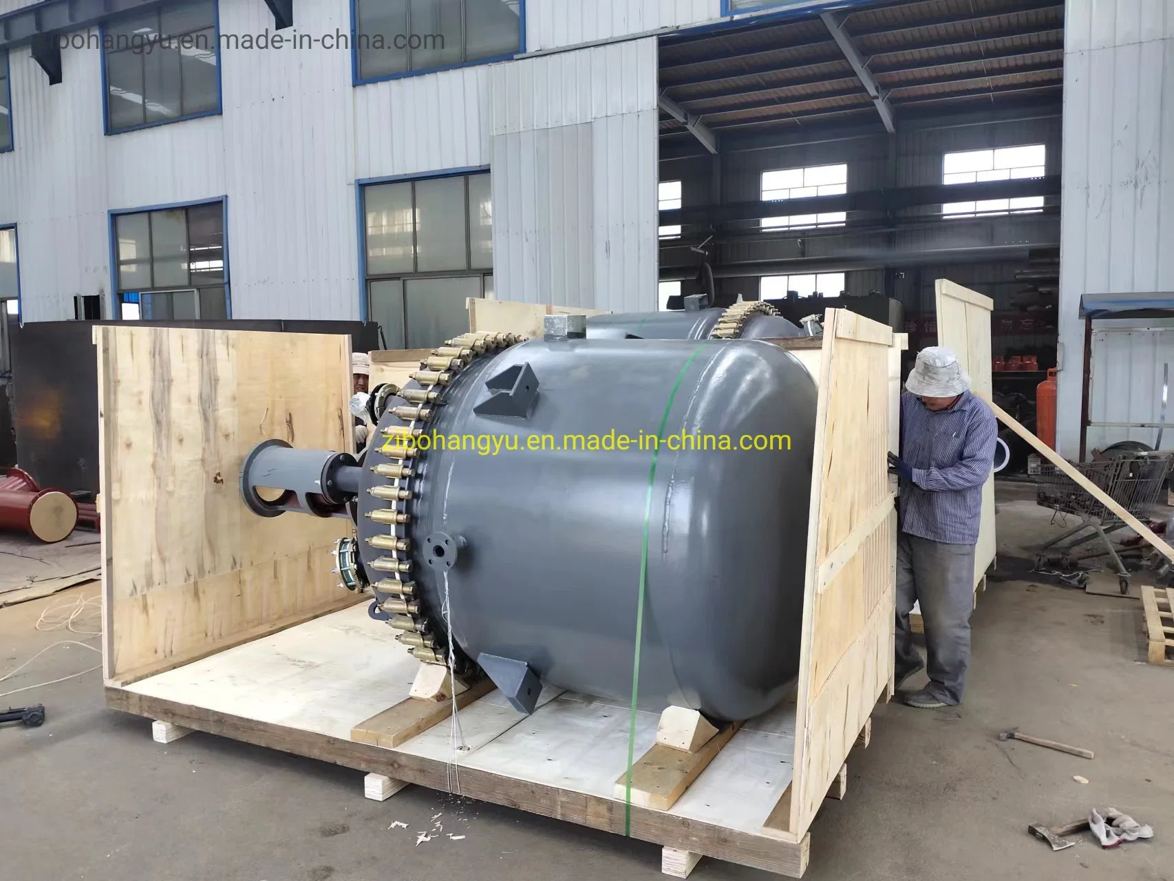 Acid Proof Resistance Chemical Equipment of Glass Lined Enamel Reactor