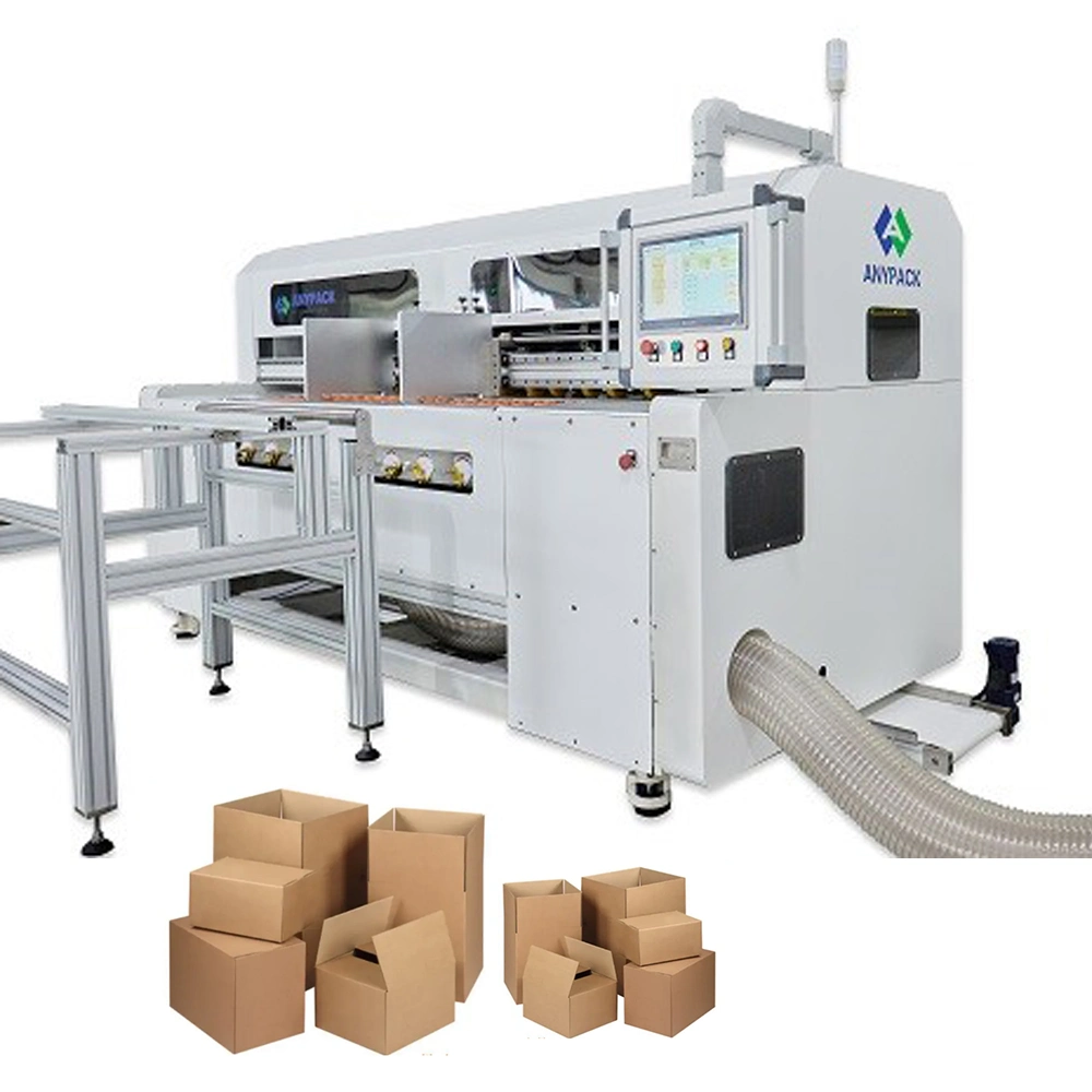 Carton Making Equipment for Corrugated and Card Box Computerized Boxes Maker Factory