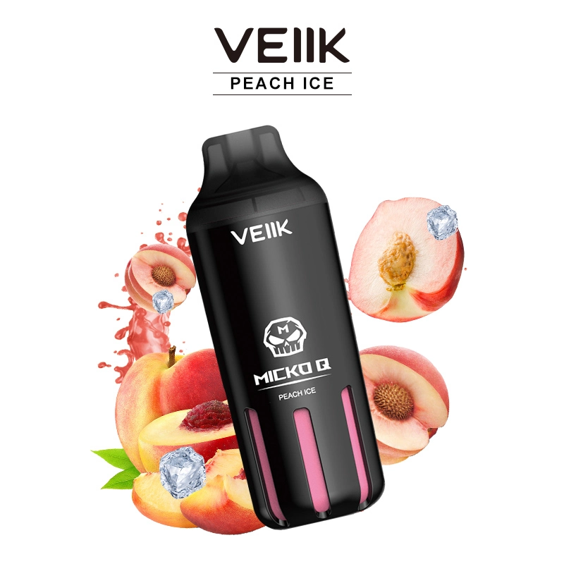 2023 Newest 5500 Puffs Fruits Flavors Big Puffs Veiik Micko Q Disposable/Chargeable Vape Pod