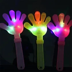 Wholesale/Supplier Eco-Friendly Plastic Noisemaker Colorful LED Flashing Hand Clapper