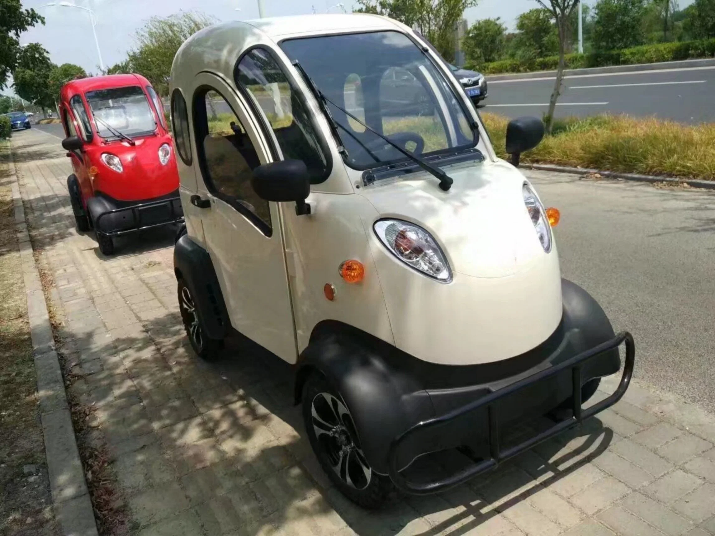 EEC Approval 4 Wheels Electric City Car