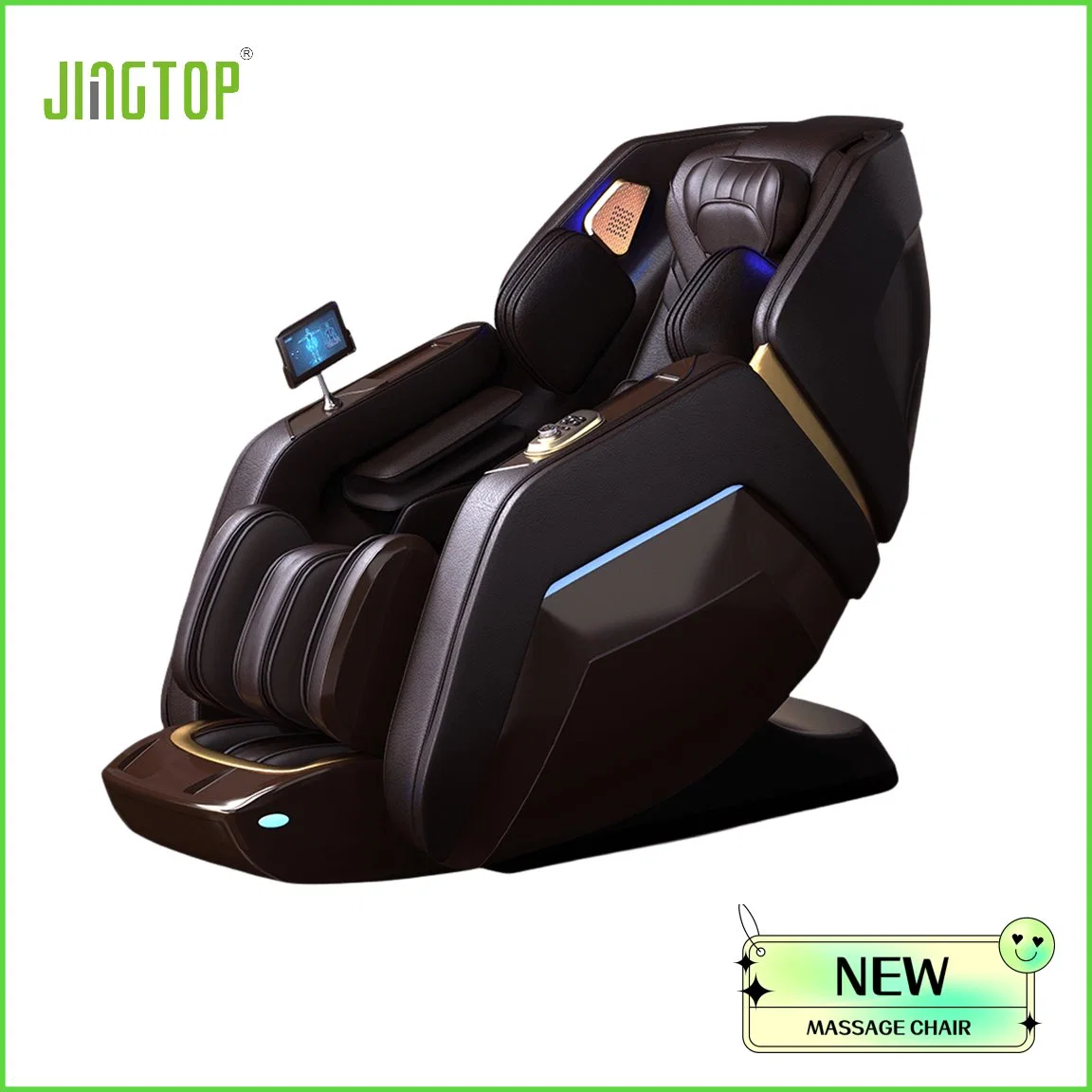 Jingtop OEM 3D 4D Bester Preis Kneten Blutkreislauf Körper Massagesessel