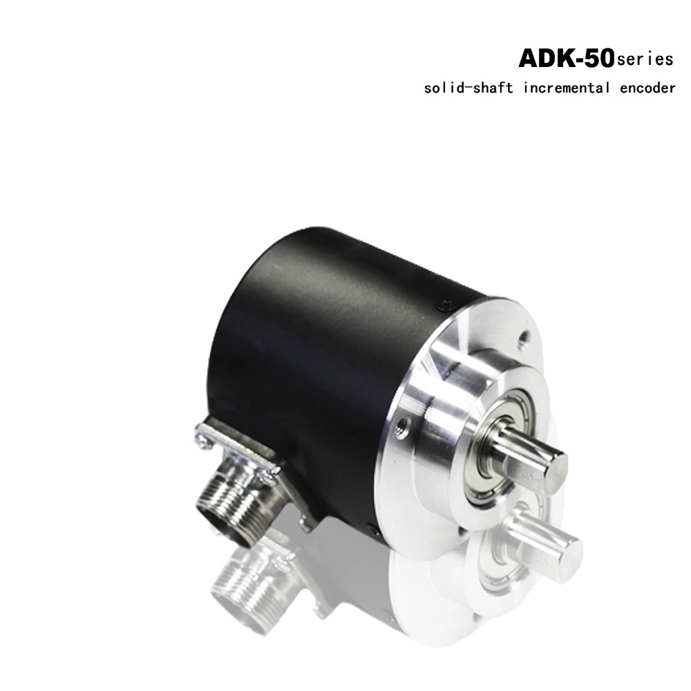 ID de Adk Programma codificador rotatorio Max 4096PPR Serie incremental de 38mm de diámetro 6mmshaft 50mm de diámetro del eje de 8mm