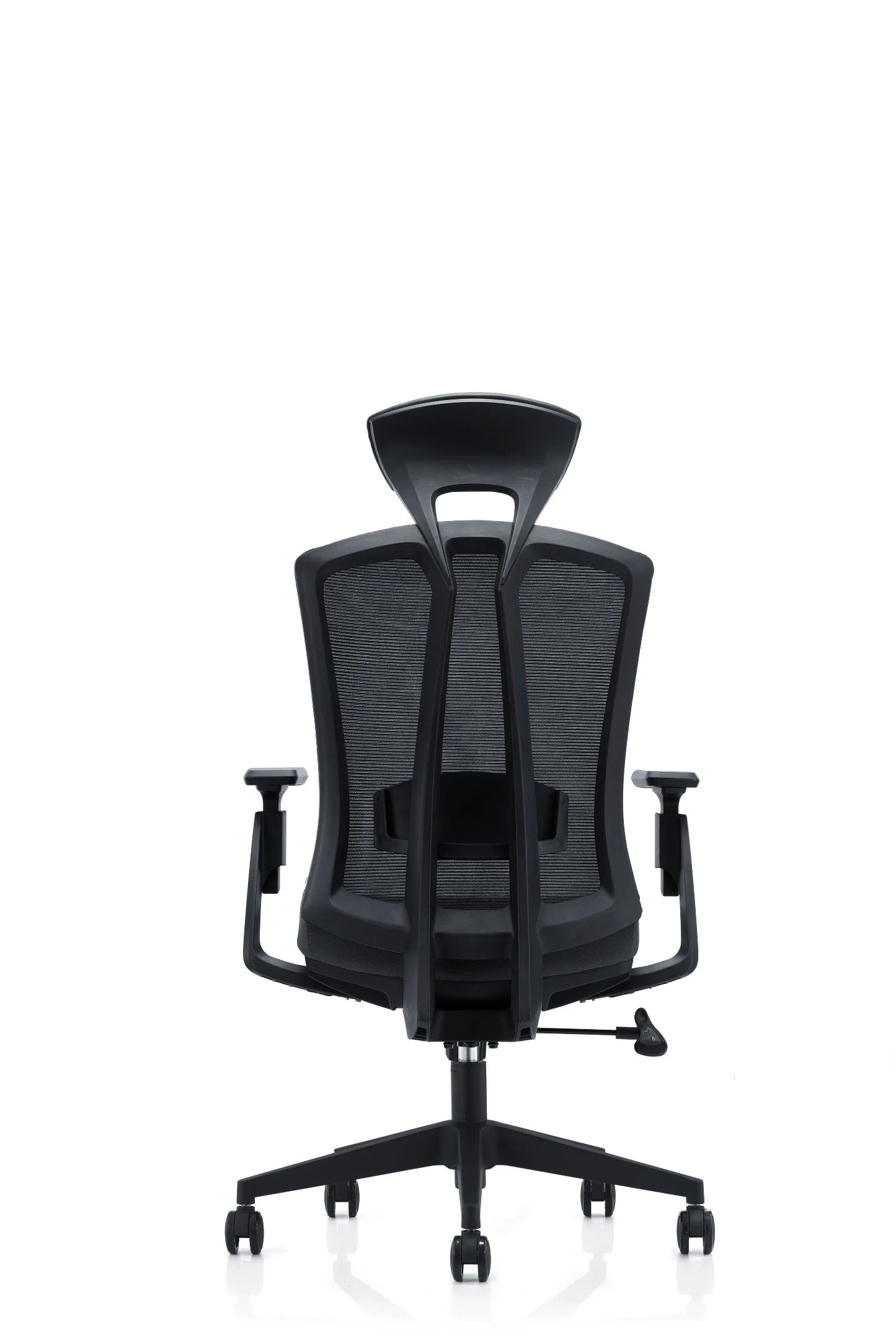 Chaise de bureau moderne et élégante avec dossier en maille, pivotante, ergonomique, réglable, avec soutien pour les jambes (HY-267)