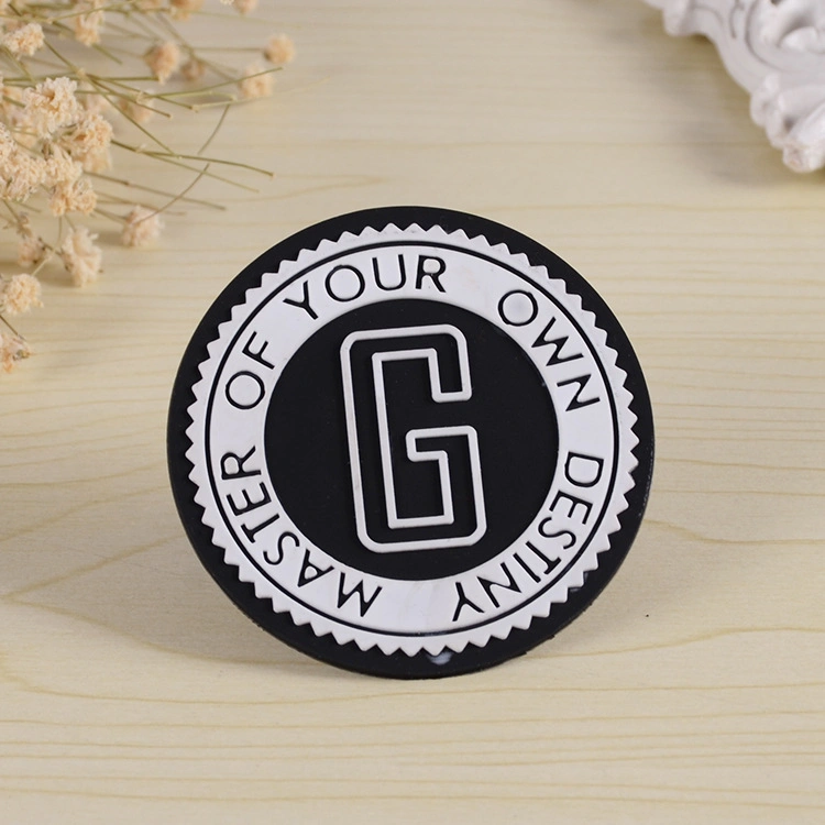 Customized High Quality PVC Patches 3D Silicone Rubber Label for Garments Accessories