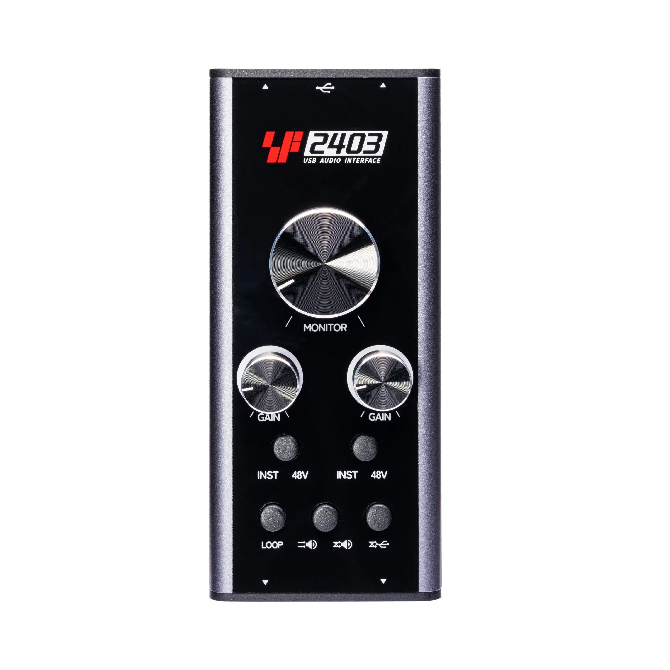 Simplefly USB Audio Interface Sound Card with 24 Bit 192kHz Sample Rate for Professional Vocal and Instrument Recording Editing