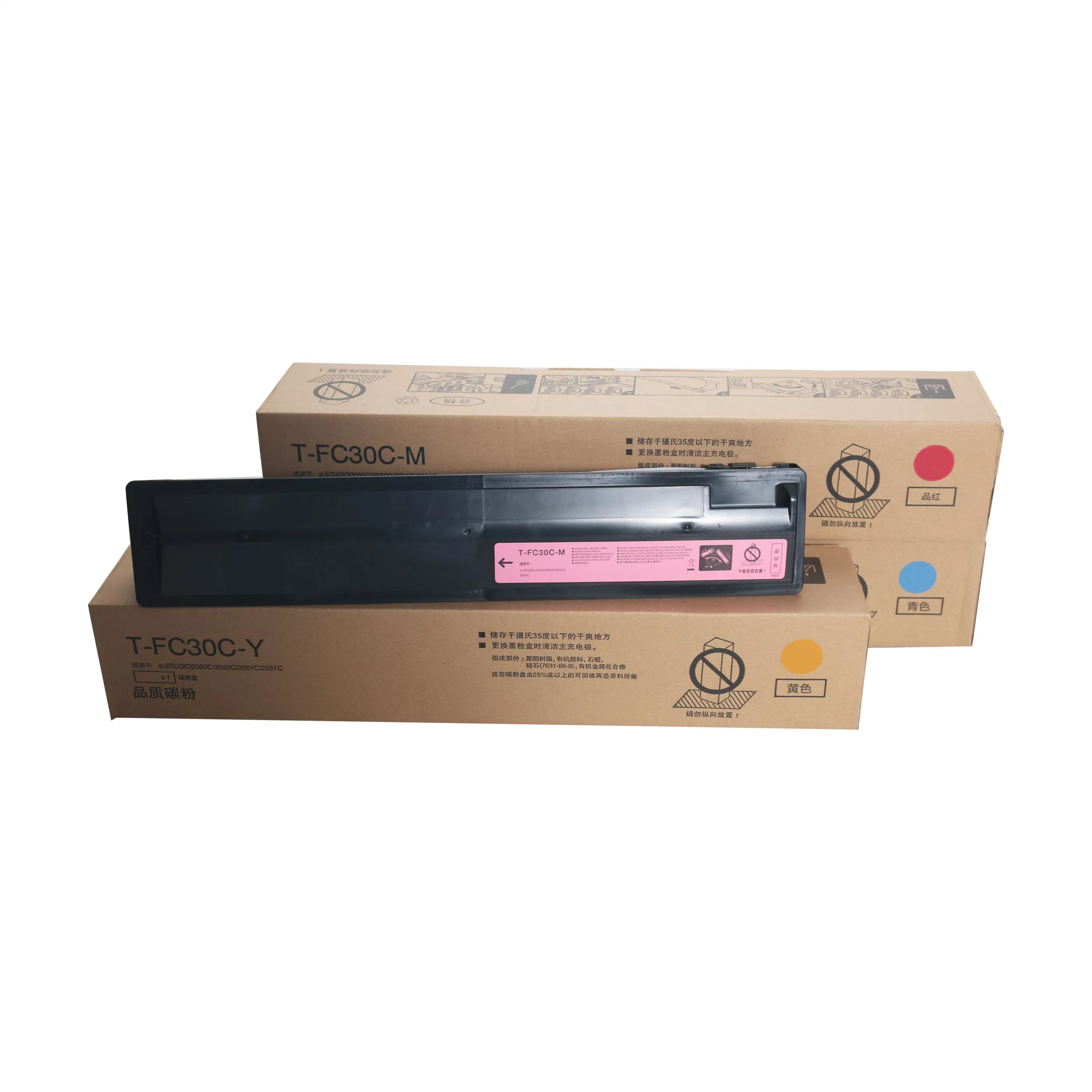 Laser Toner Cartridge T-FC30C for E-Studio 2050C/2550C/2051C/2551C