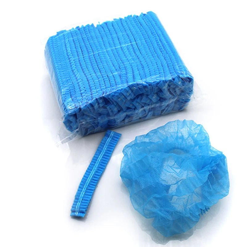 10GSM/12GSM/15GSM Box Packaged Disposable Head Cover Hairnet Bouffant Cap