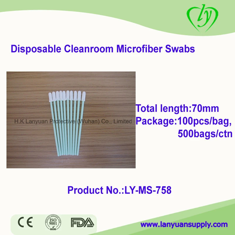 Dust-Free Foam Head Laser Cleaning Swabs