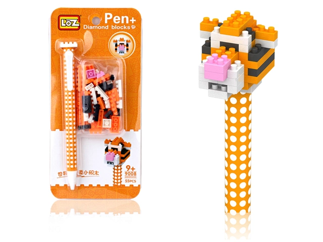 Promotional Toy DIY Assembly Toy Mini Pen Building Block Toys for Kids Gift