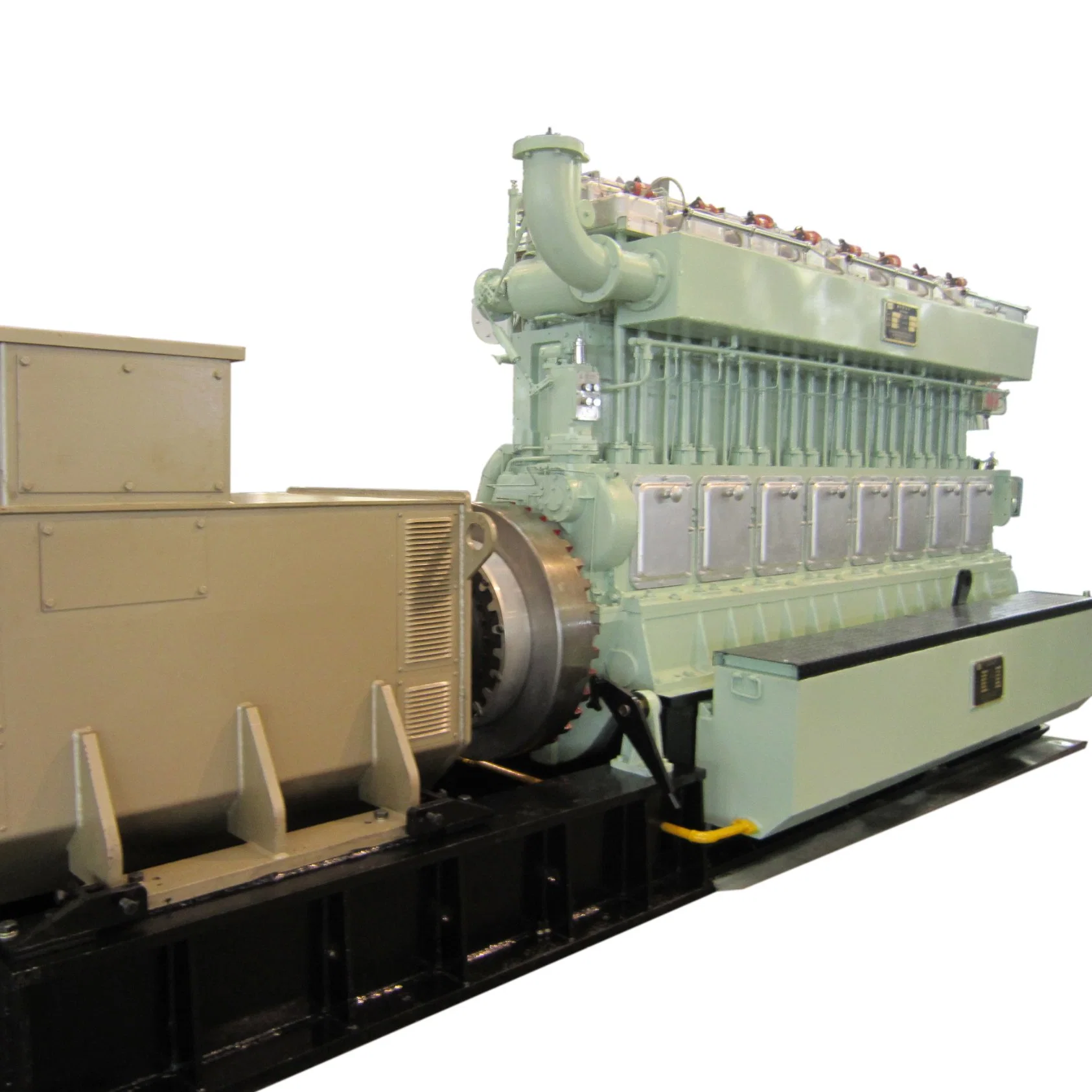 300 Series 500kw Low Speed Gas Generator Set by Wood Dust Sugar Crane Dust Bagasse