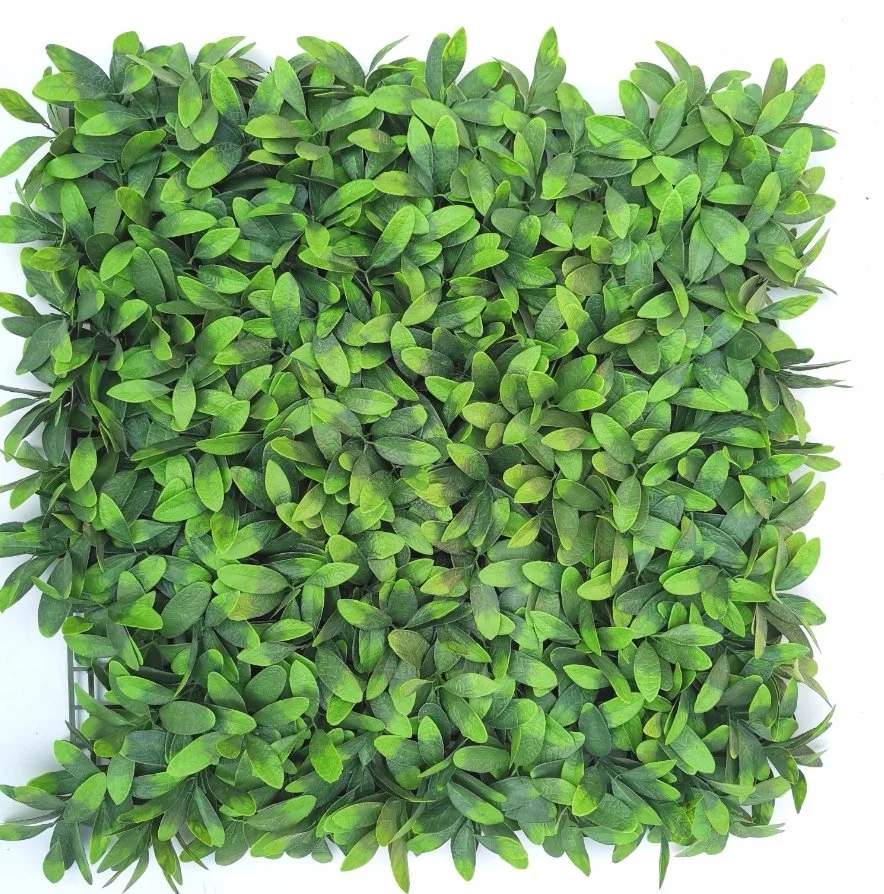 Wholesale/Supplier Faux Grass 50*50cm Fake Plastic Artificial Grass Wall Panels for Outdoor Decor