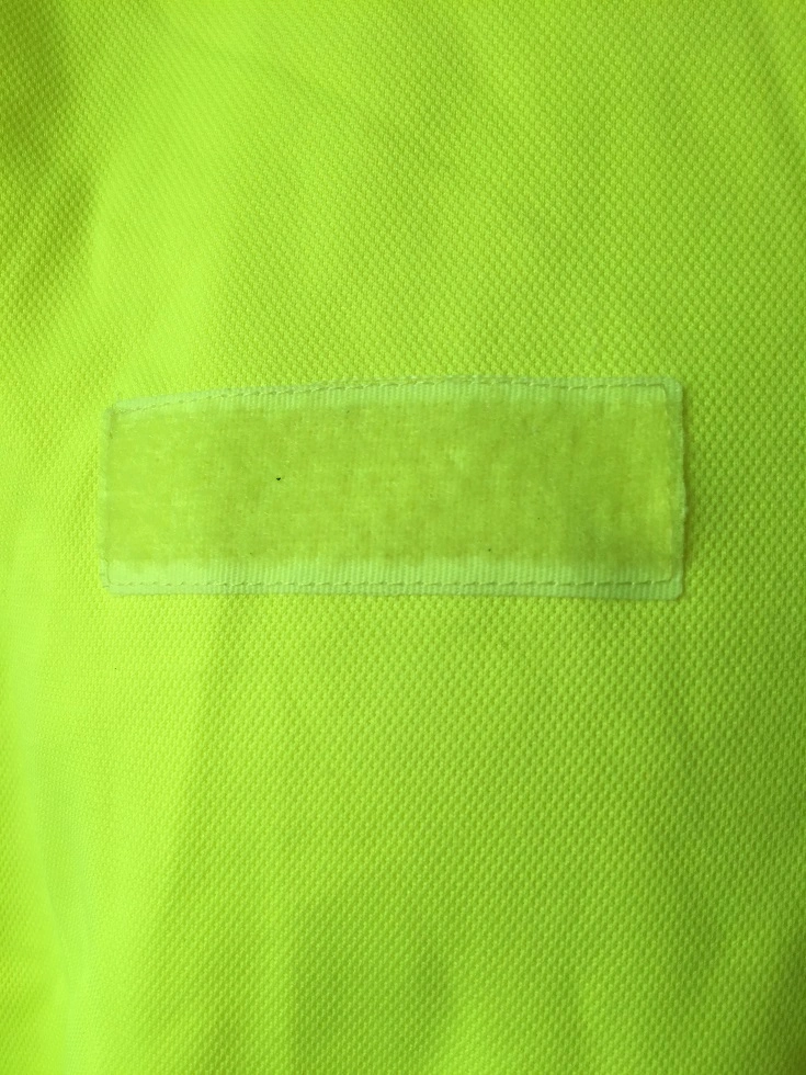 100% Polyester 180GSM Pique Fabric Hi Vis Safety Polo Shirt