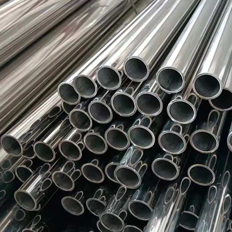 Manufacturer Supply 2mm Thick 1/2inch Od Ss 202 304/304L/316/316L Steel Railing Round Tubing Stainless Steel Pipe