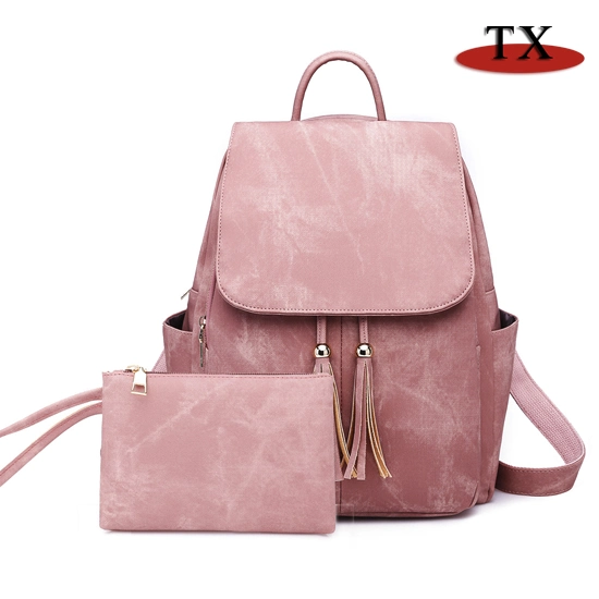 Waterproof Large Capacity PU Leather Backpack Bags