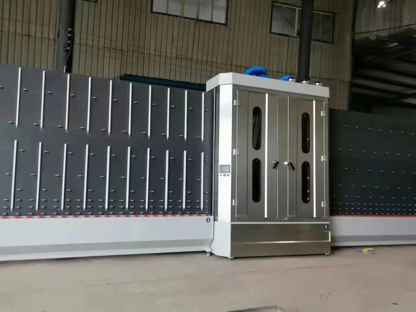 Convenient in Use Glass Sheet Cleaning Machine Vertical Glass Washing Machine Insulating Glass Cleaning and Drying Machine