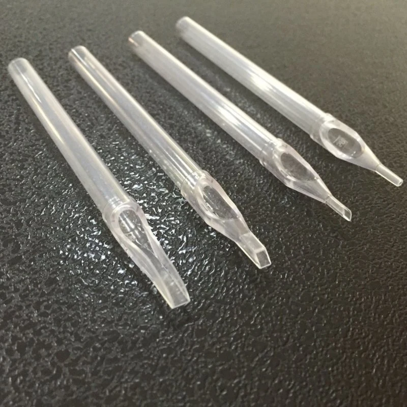 Professional High quality/High cost performance  Disposable Top Grade Long Tattoo Tube Tip