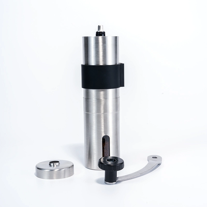 Wholesale/Supplier Stainless Steel Burr Custom Logo Manual Coffee Bean Hand Grinder Set