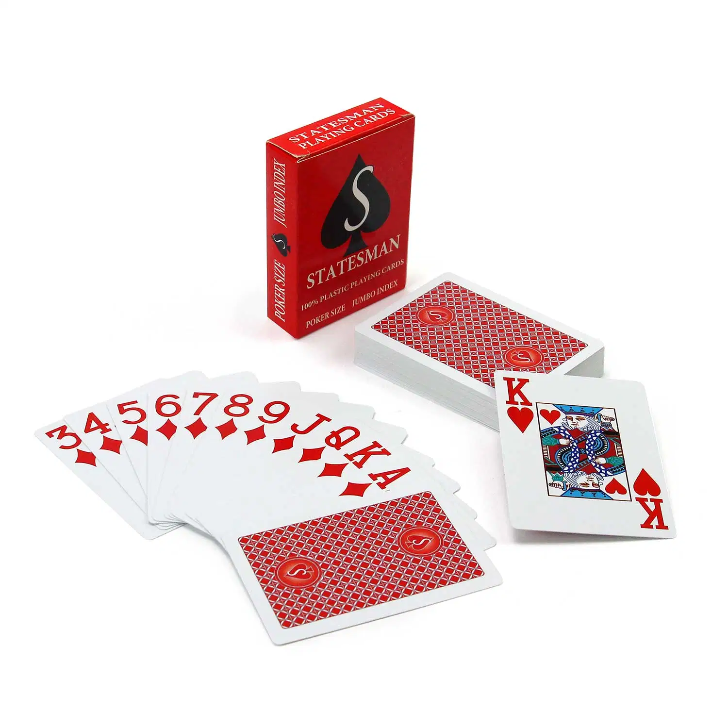 Hot Sale promocional USA UK Poker Cards Paper Game Card Tarjetas de juego de Casino personalizadas