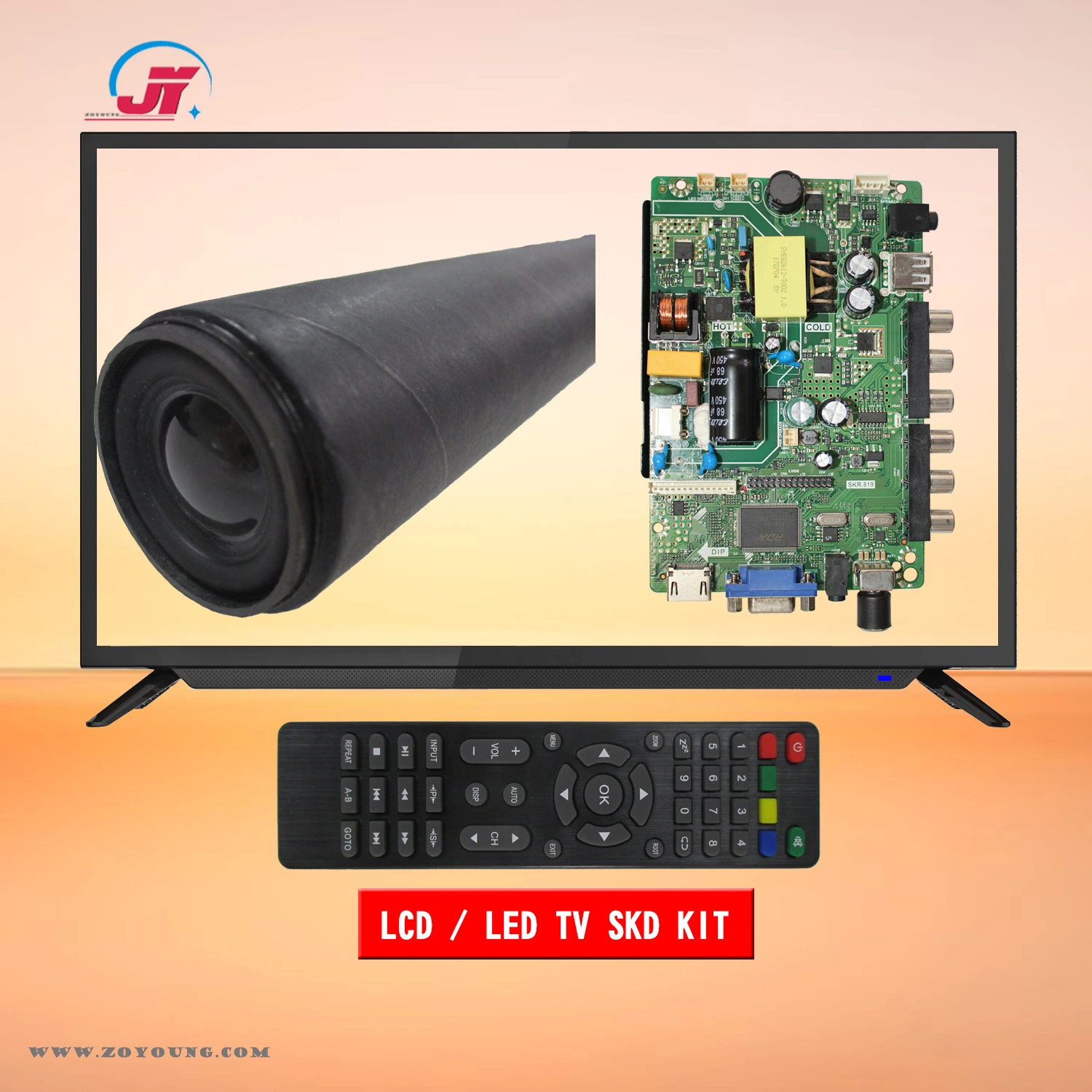 32-inch TV LED FHD SKD (ZYY-320coroas de HiFi. 819)