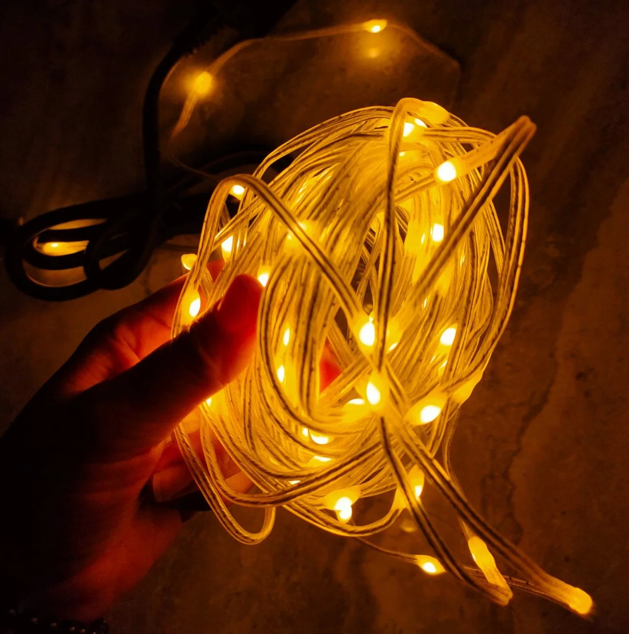 Outdoor Indoor Christmas Lighting Fairy Lights Mini Size 20m 50m Holiday Decoration LED String Light with Factory Low Prices