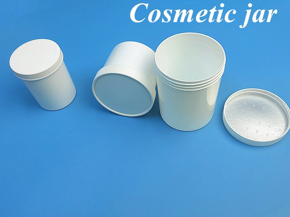 150ml 250ml 500ml isqueiros de embalagem de Cosméticos Creme facial de PP branco creme Recipiente plástico Jar Jar