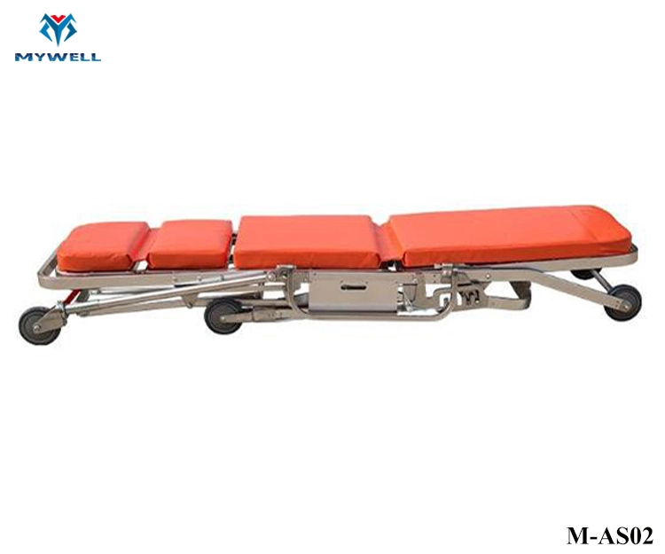 M-As02 New Style Ambulance Cot Stretcher Trolley Sizes