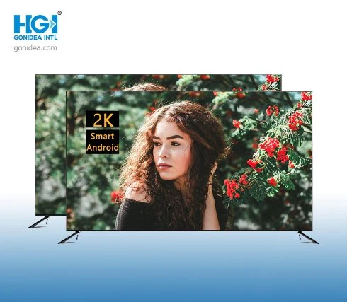 Televisor LED 4K Smart TV LED 2K da fábrica da China TV HGT-43